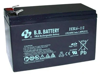 B.B. Battery HR 6-12 B.B. Battery HR 6-12